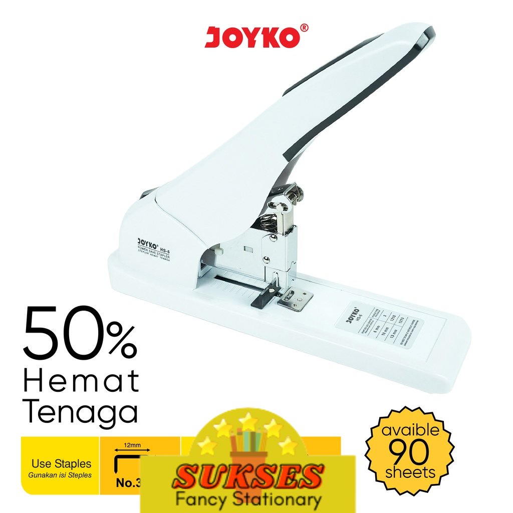 

Heavy Duty Stapler Stepler Heavy Duty Joyko HS-6 Power Save