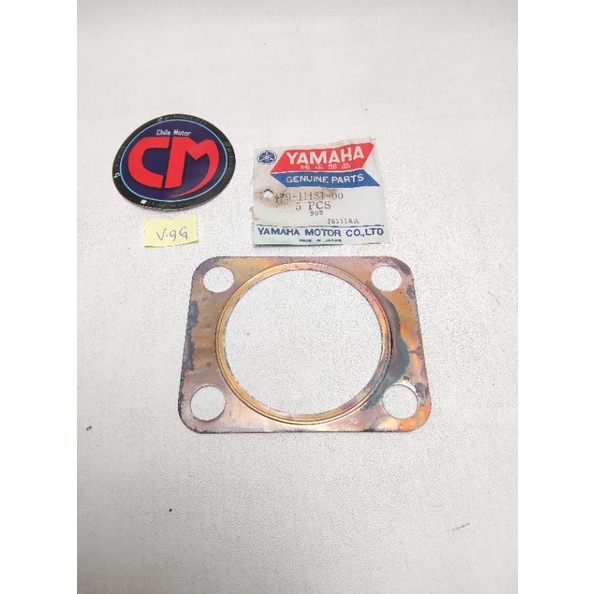 Packing  paking perpak blok head  atas  yamaha RS125 RS-125 RS 125 ORIGINAL MADE IN JAPAN V.9G