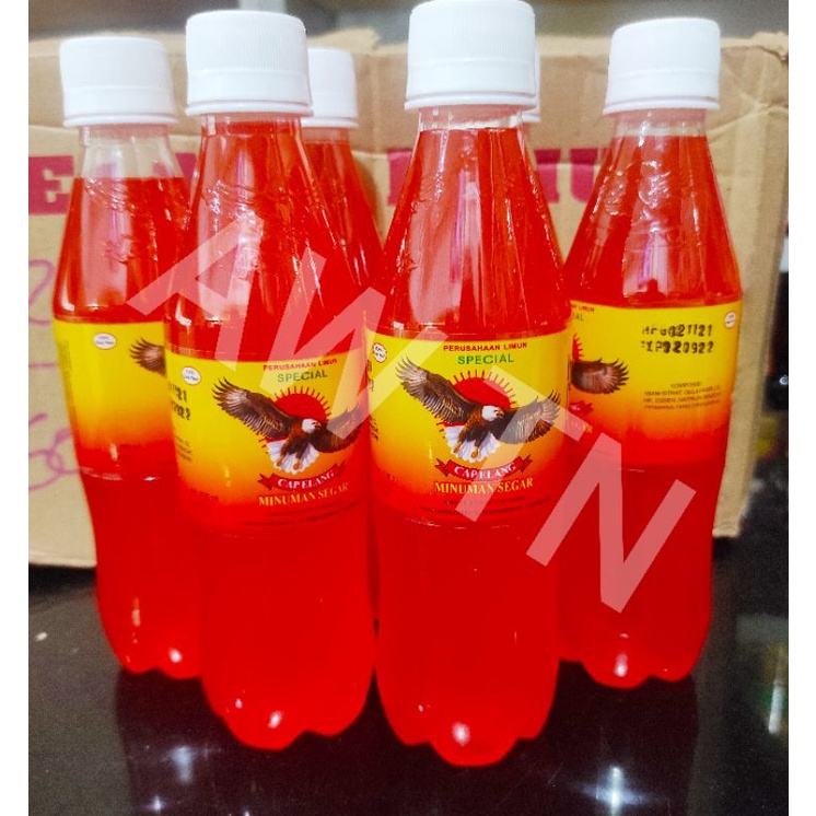 Minuman limun Kalimantan cap elang rasa orange 1botol