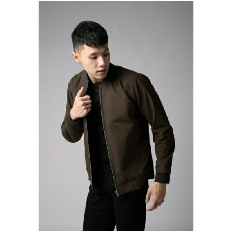 Secondhand Baby Canvas Bomber Brown Male.id