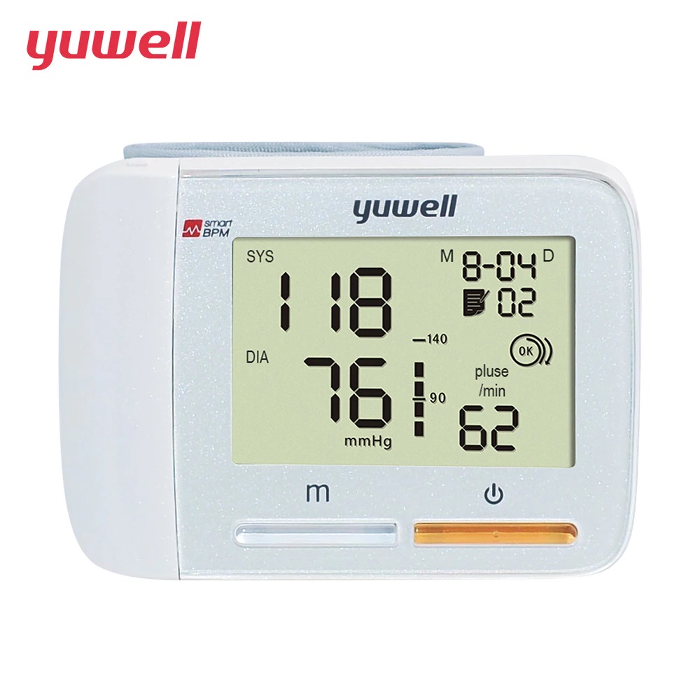 Alat Pengukur Tekanan Darah Tensi Electronic Blood Pressure Monitor - YE8900A - White