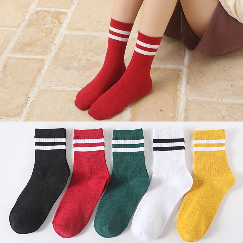 Kaos Kaki Wanita Motif Fashion Korea Women Sock DD 191 192 194