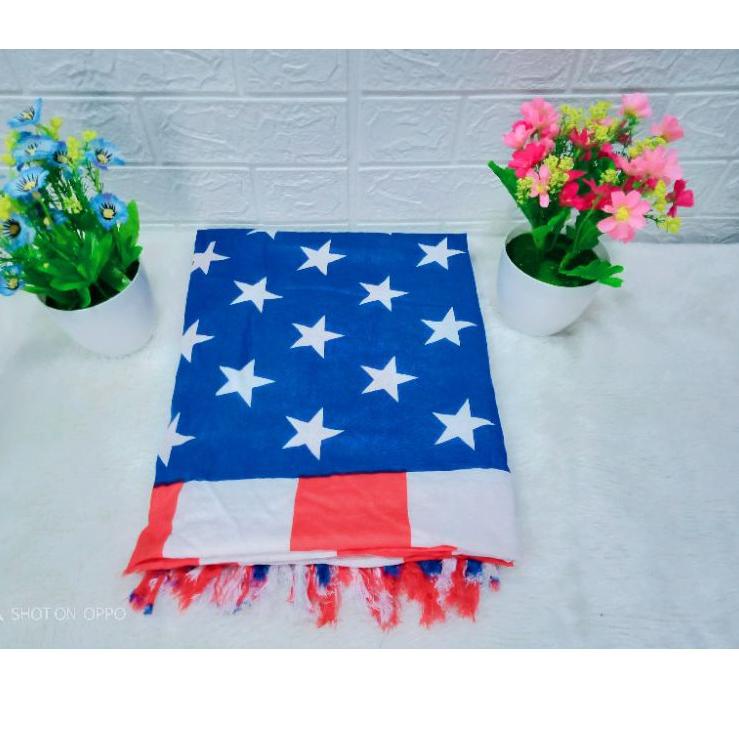 [PRODUK LZNJ7] KAIN PANTAI INGGRIS | KAIN BALI BENDERA | KAIN HIASAN KAMAR | KAIN BUAT PLAFON TRUK I