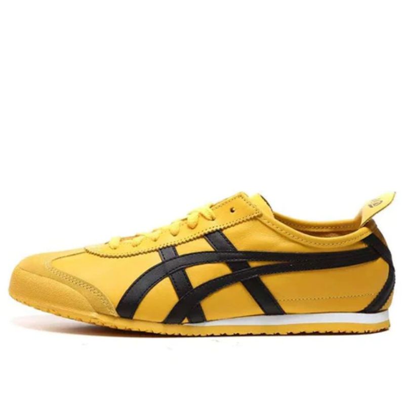 onitsuka black leather