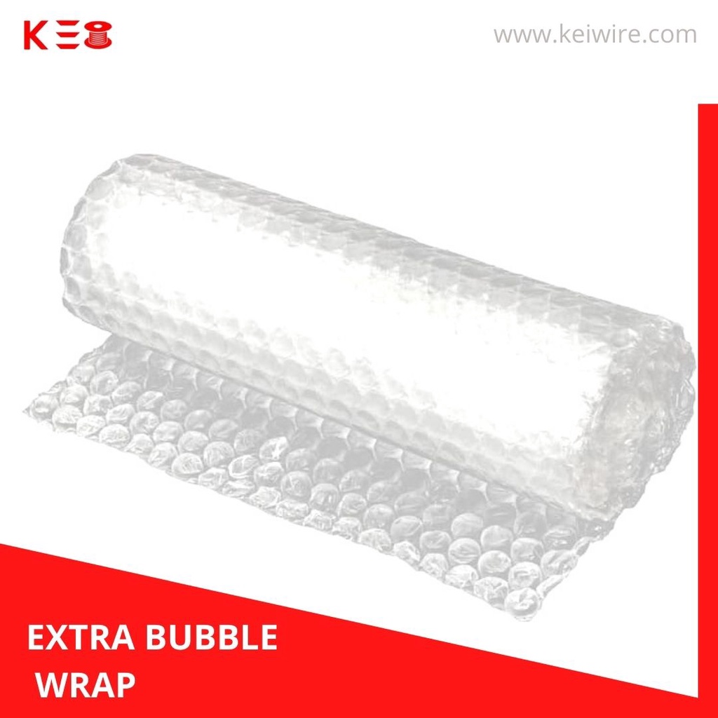 

Extra Bubble wrap - Packing tambahan