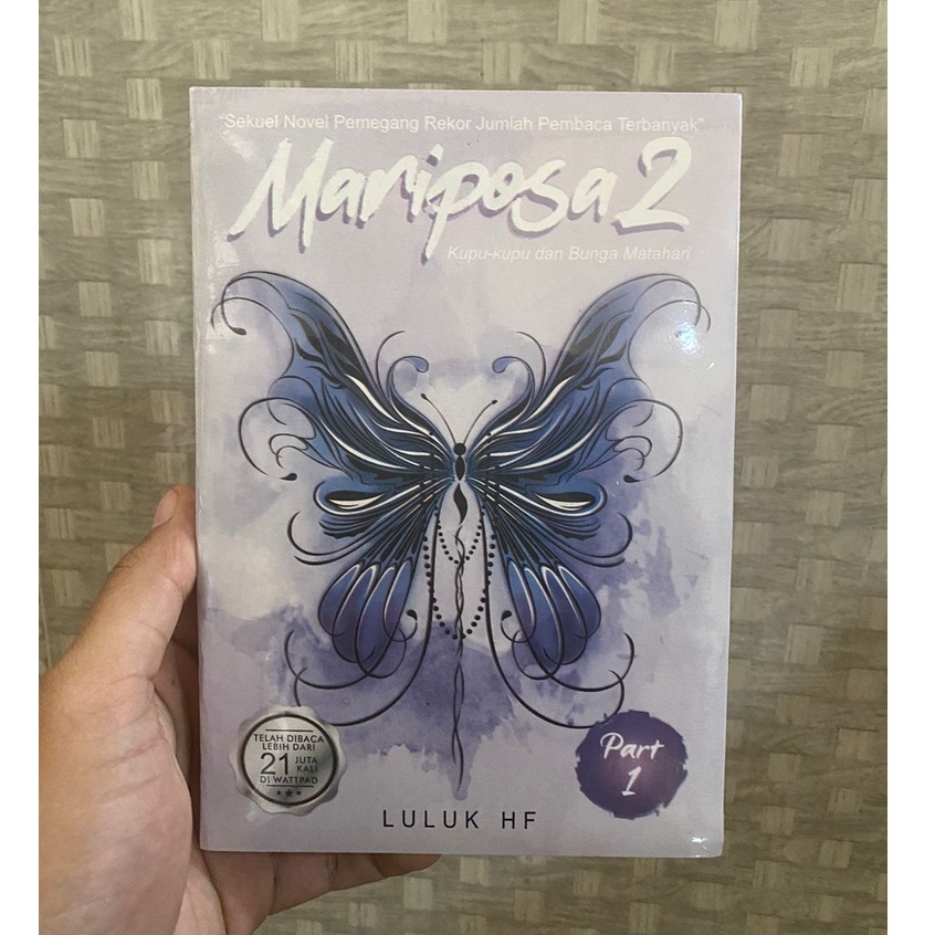 Jual Novel Mariposa 2 Part 1 by Luluk HF [RUANG NOVEL] Shopee Indonesia