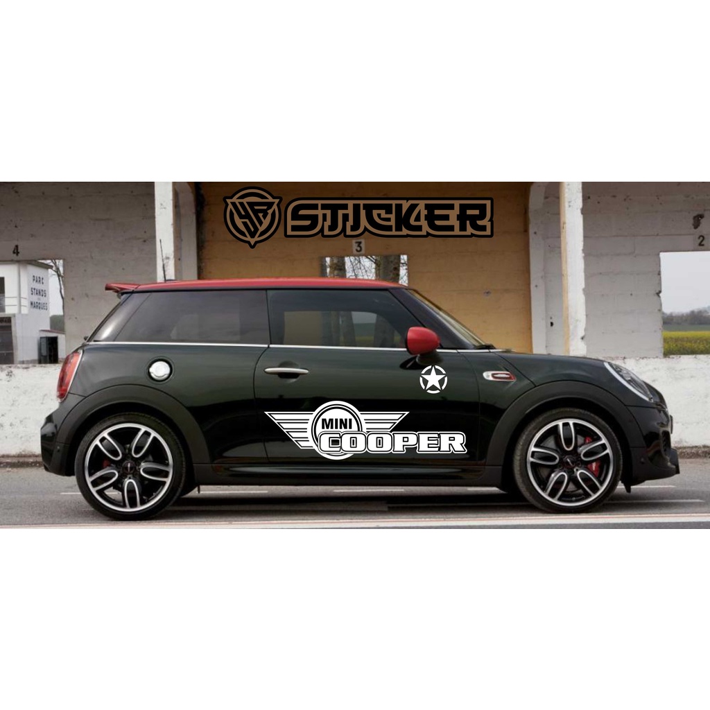 STICKER MOBIL MINI COOPER
