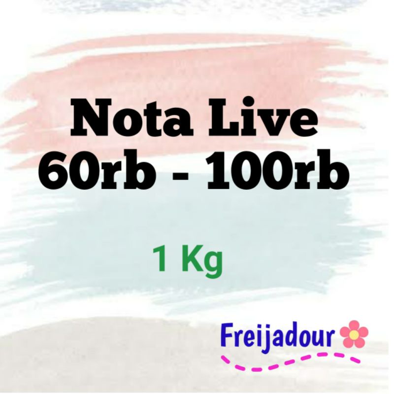 Nota Live 60RB - 100RB