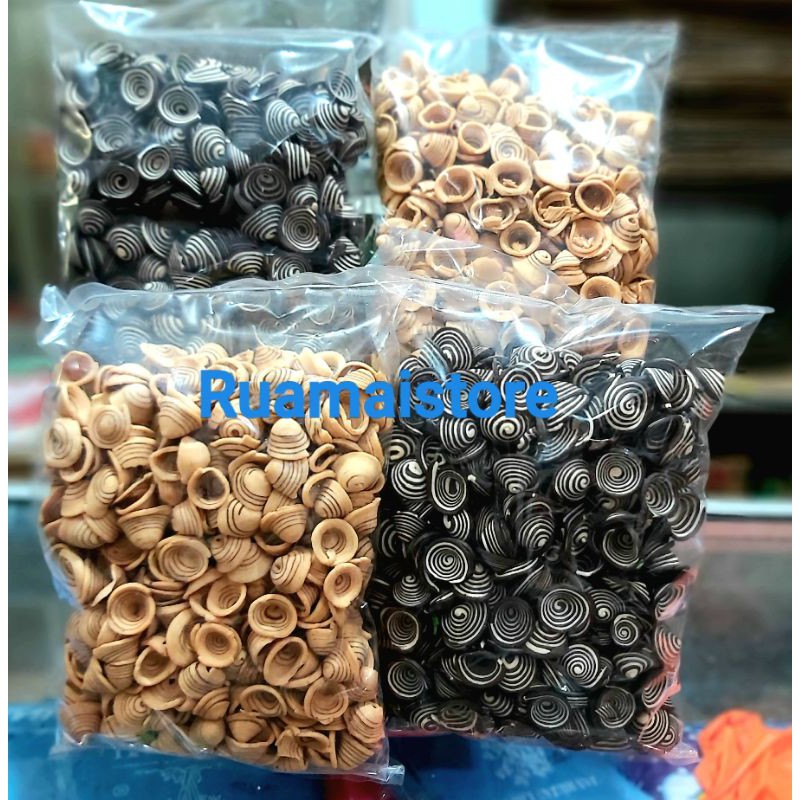 (KILO) Kuping Gajah Mini Hitam Putih 500gr