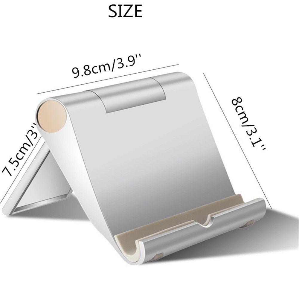 TOP White Black Stands Adjustable Desktop Stand Holder Mobile Phone Holders New Portable Creative Tablet Foldable/Multicolor