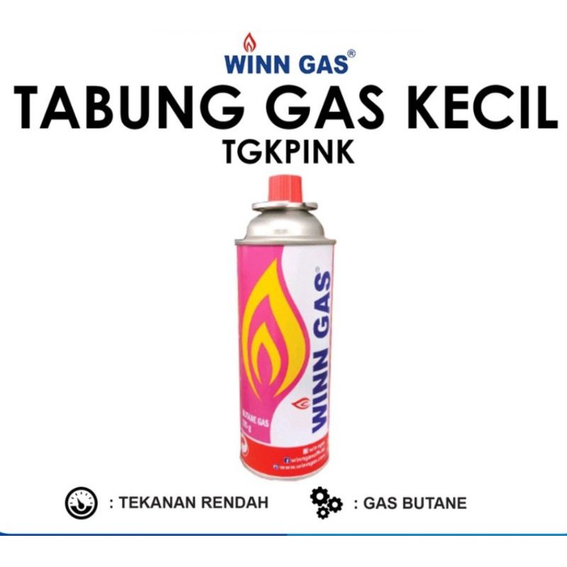 Winn gas tabung gas kecil/ tabung gas kecil tgkpink winn gas