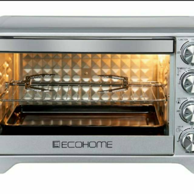 ( FREE ONG OJOL TANGERANG, JAKARTA) ECOHOME OVEN 38 L..  dan free bonus spatula seharga 299rb.