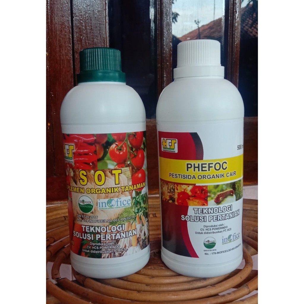 Paket Hemat 1 PHEFOC HCS dan 1 SOT HCS Pertanian Organik