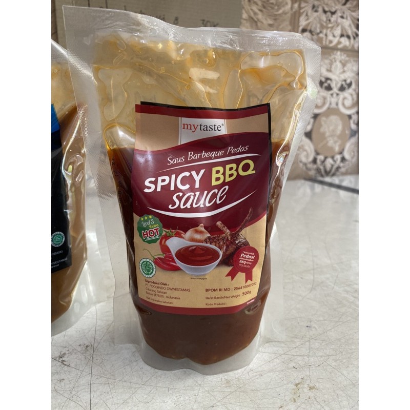 

Mytaste Spicy BBQ sauce 500gr