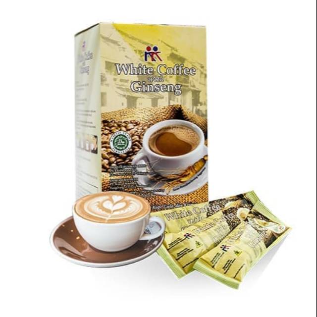 

White Coffee with Ginseng |Isi 10 sachets|