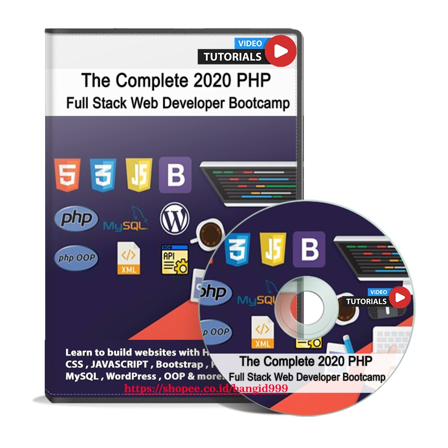 VIDEO TUTORIAL PHP FULL STACK WEB DEVELOPER BOOTCAMP | Shopee Indonesia