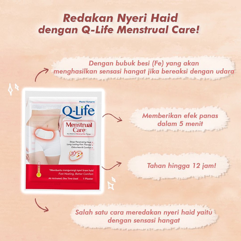 [Bonus] Q-Life Menstrual Care Plester 1 pcs (KI)