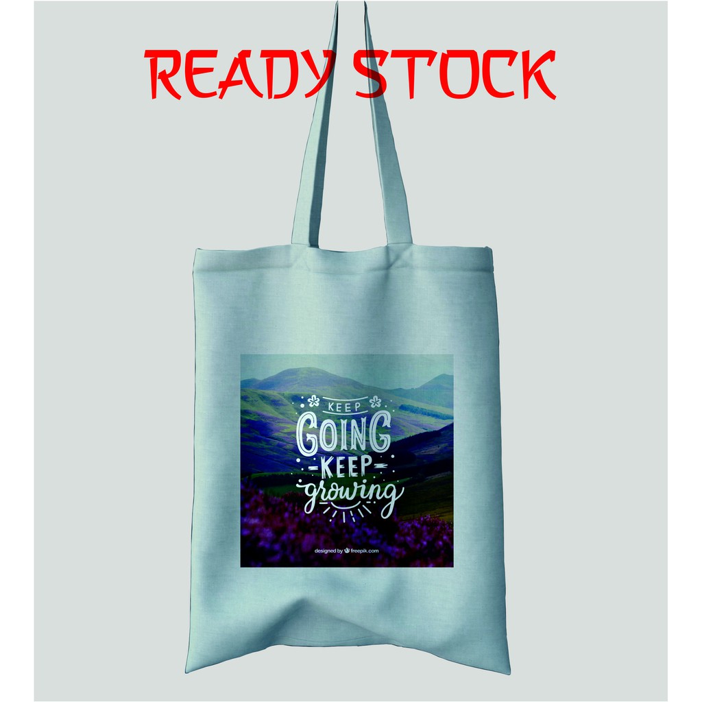 Totebag Premium - Canvas Drill - Bukan Blacu - Tas Fashion Wanita -  RS013