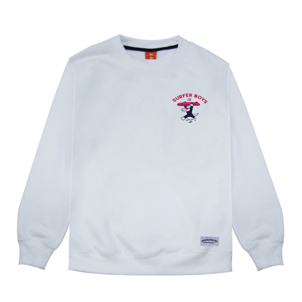 Predecessors Taf Sweatshirt Crewneck Sweater Crewgator #1 White