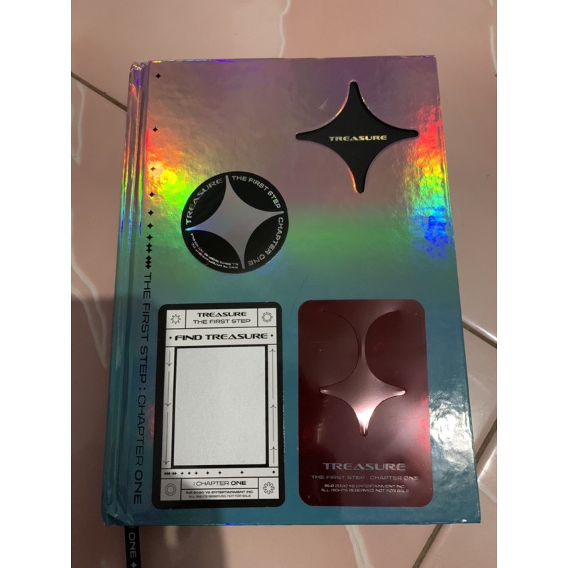 TREASURE ALBUM BLACK VERSI CHAPTER ONE