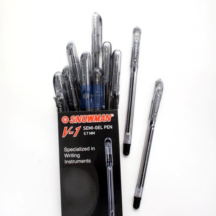 

NEW Pulpen V1 Snowman HITAM