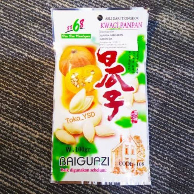 

Pan Pan Kwaci Putih 100gr