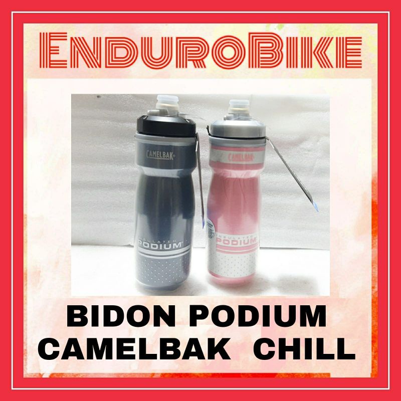 BOTTLE BIDON PODIUM CAMELBAK CHILL 620 ml BOTOL SEPEDA ENDUROBIKE