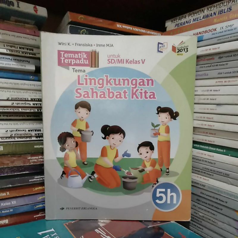 tematik terpadu kelas 5H Erlangga