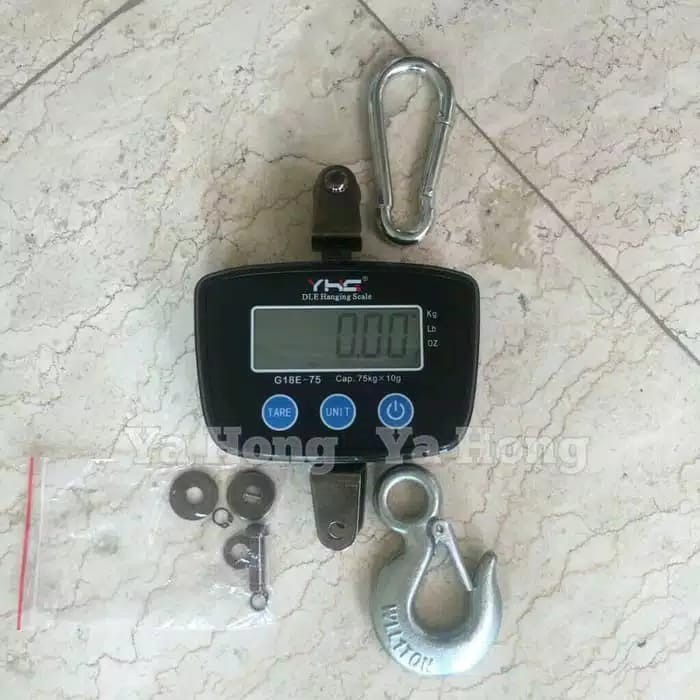 Timbangan Gantung Digital Scale 500Kg / 300 KG /150 KG /75 - SOSOYO