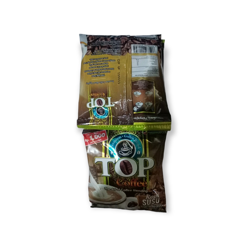 

Kopi/top cofe/kopi susu/31gr/1rtg isi 12 pcs