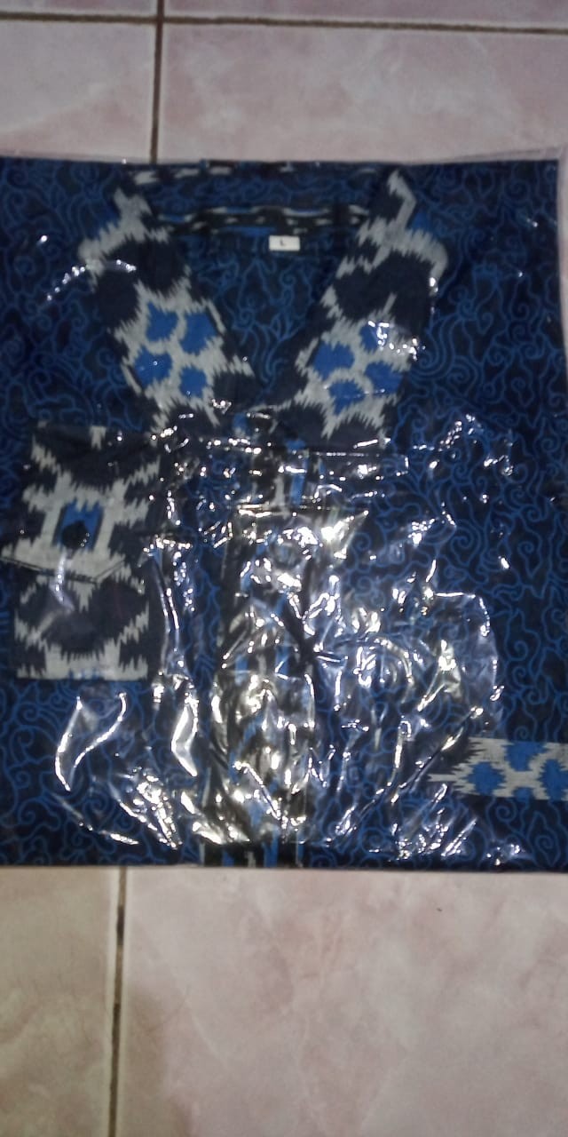 Grosir Batik Murah Pekalongan | Hem Batik Pria Lengan Penjang