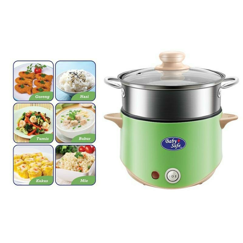 BabySafe Multi Functioun Hot Pot &amp; Steamer