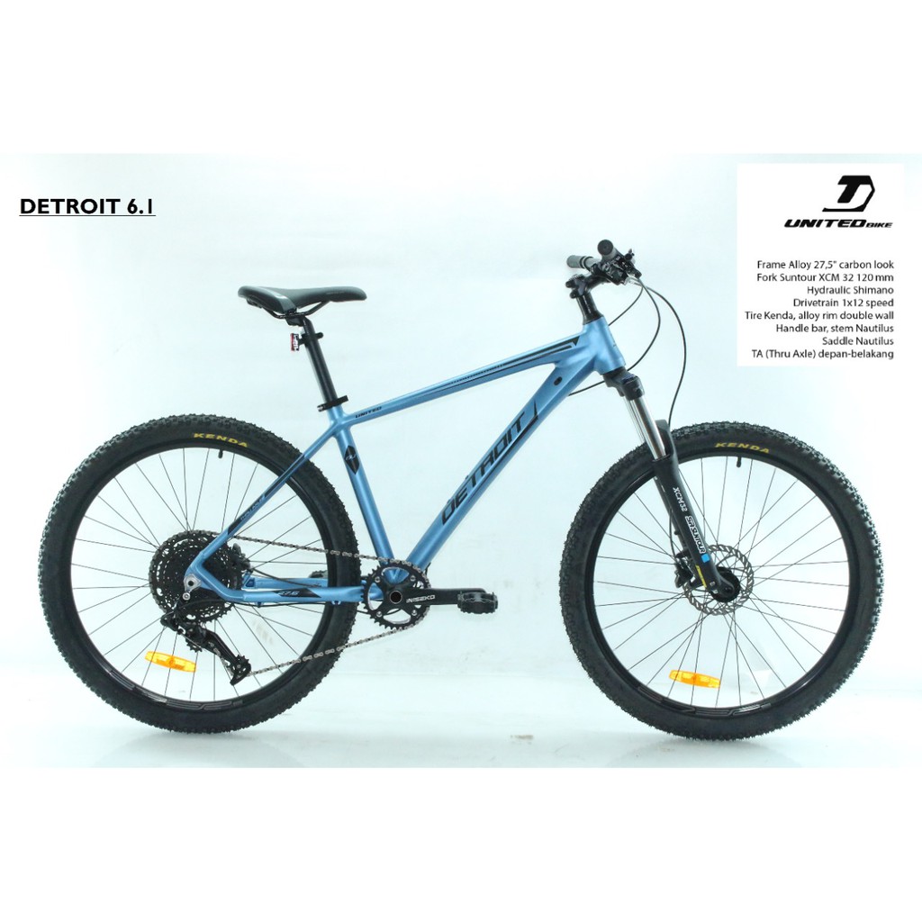 BATAM ONLY Sepeda MTB 27.5 United Detroit 6.1 12speed