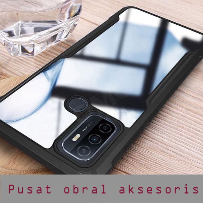 S/P- CASING Case Oppo A53 / oppo a33 Shockproof Transparent Hard Back Corners Slim CASE SP