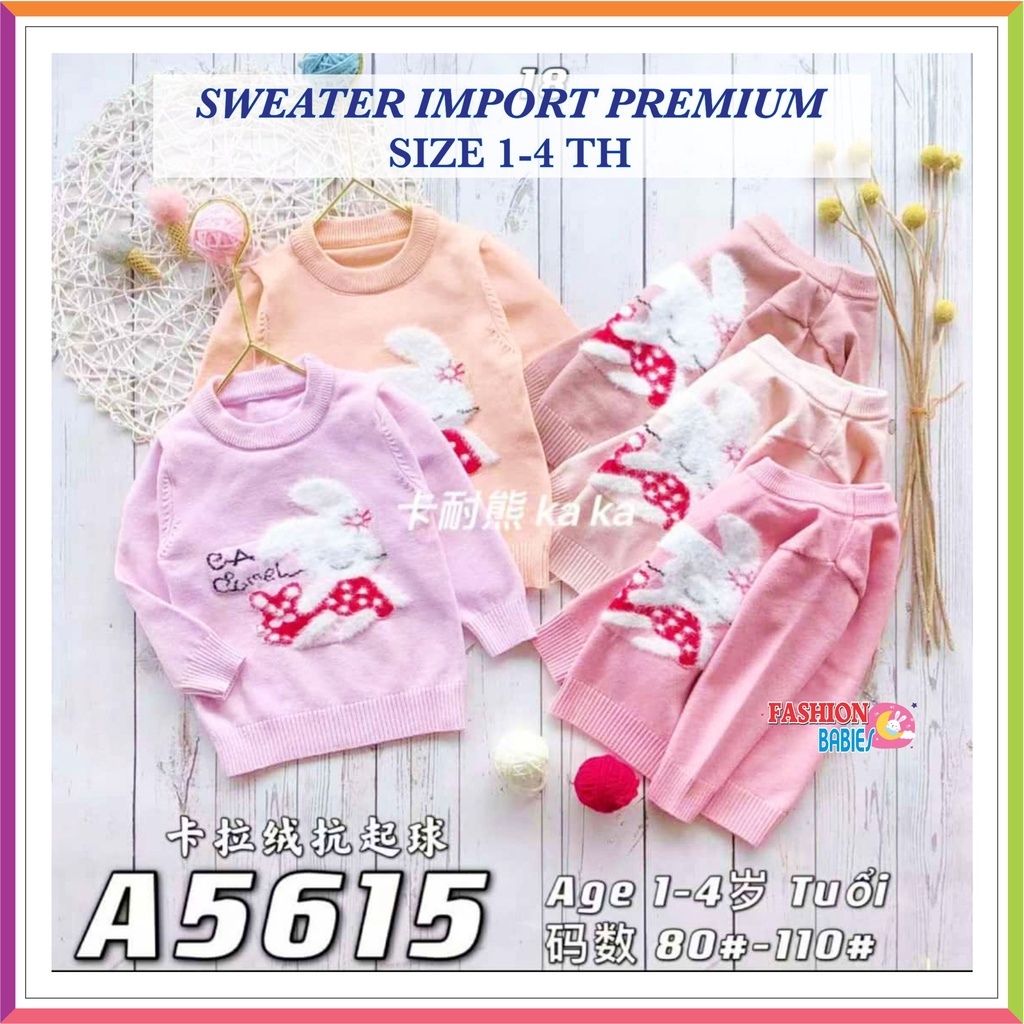 ❤ Fashionbabies ❤ SWEATER RAJUT IMPOR PREMIUM OBLONG KARAKTER