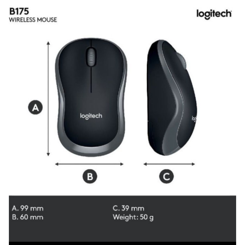 Logitech B175 Wireless Mouse