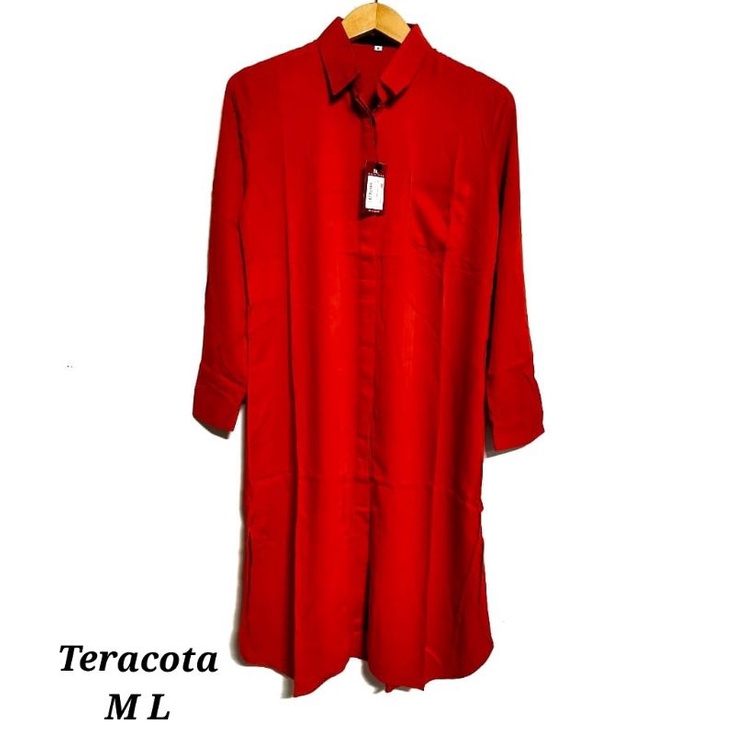 Long Tunik Polos 3C ORI