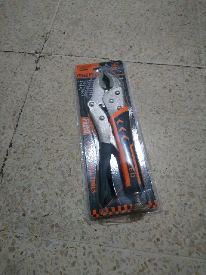 Tang Buaya Gagang Karet 10 Freed Locking Plier Heavy Duty