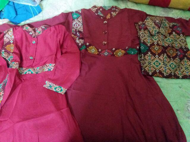 Maura Couple - Sania Ruffle Batik Couple Ori Ndoro Jowi Dnt Garansi Termurah Shopee - Arabella Kg026
