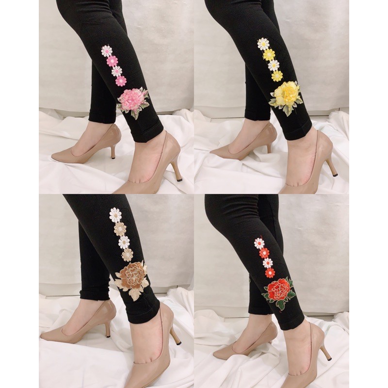 Legging Rajut Renda Warna 307#