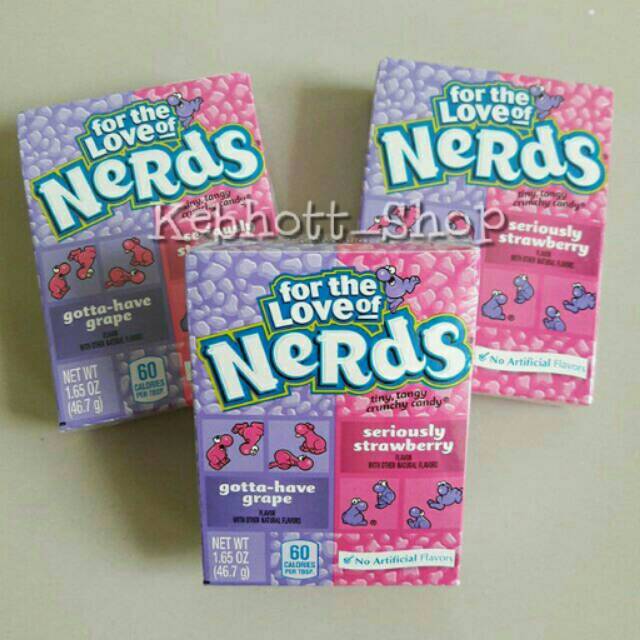 

Wonka Permen Nerds Gotta Have Grape Strawberry Candy 46,7 gr