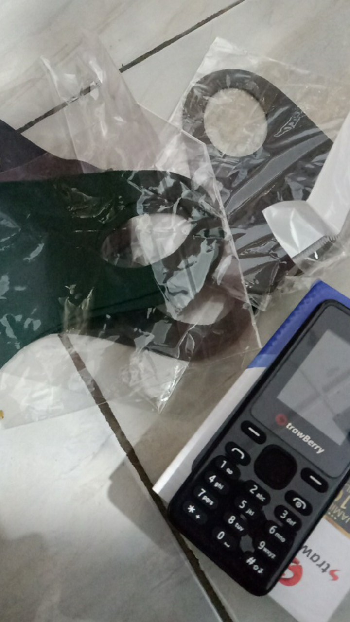 Masker Kain Murah Kemasan Plastik Satuan Bahan Scuba Model Korea Gramasi Cukup Tebal Bukan Tipis