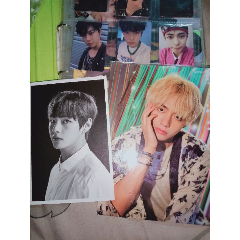 

Postcard Japan Wings + Poster A4 Taehyung Summer's Package BTS