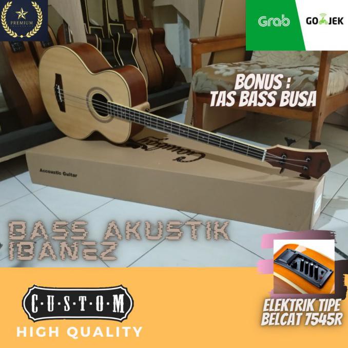 Bass Akustik Elektrik Ibanez Neck Maple Limited High Quality