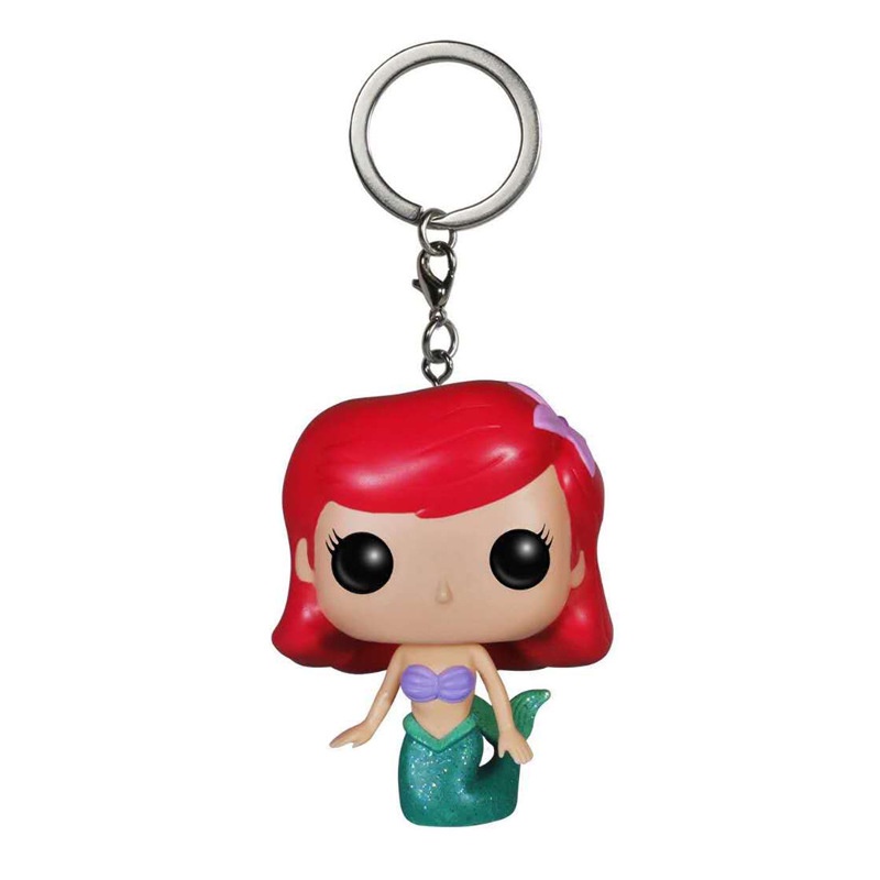 Funko POP Gantungan Kunci Bentuk Peri Tinker Bell Mermaid Sailor Moon Anna Elsa Bahan PVC