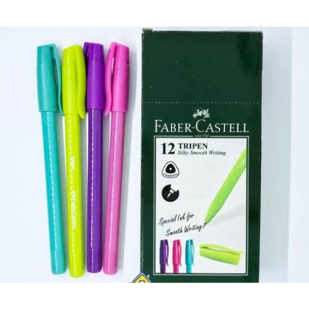 

Pena / Pulpen Faber Castell Tripen Hitam