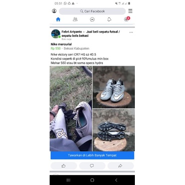 nike mercurial victory cr7