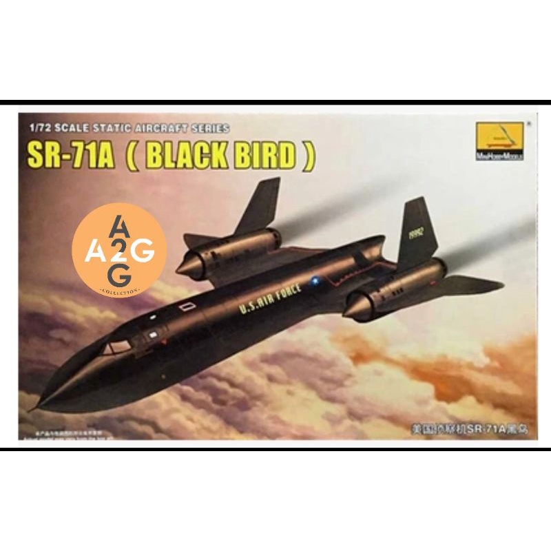 Jual Model Kit Mini Hobby Models 1/72 SR-71A Black Bird | Shopee Indonesia