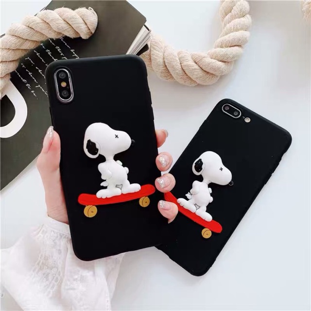 Snoopy Skateboard Case ALL PHONE TYPES Cute Case 3D Realme 9 Pro Plus 8 7 6 5 4 3 2 C31 C35 C11 C17 C15 C21 C25 C20 Gt Master Neo 2 8i Narzo 20 30a 50 X XT 5i 7i