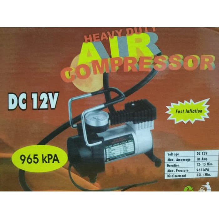 Kompresor Pompa Angin Ban Mobil Heavy Duty Air Compressor